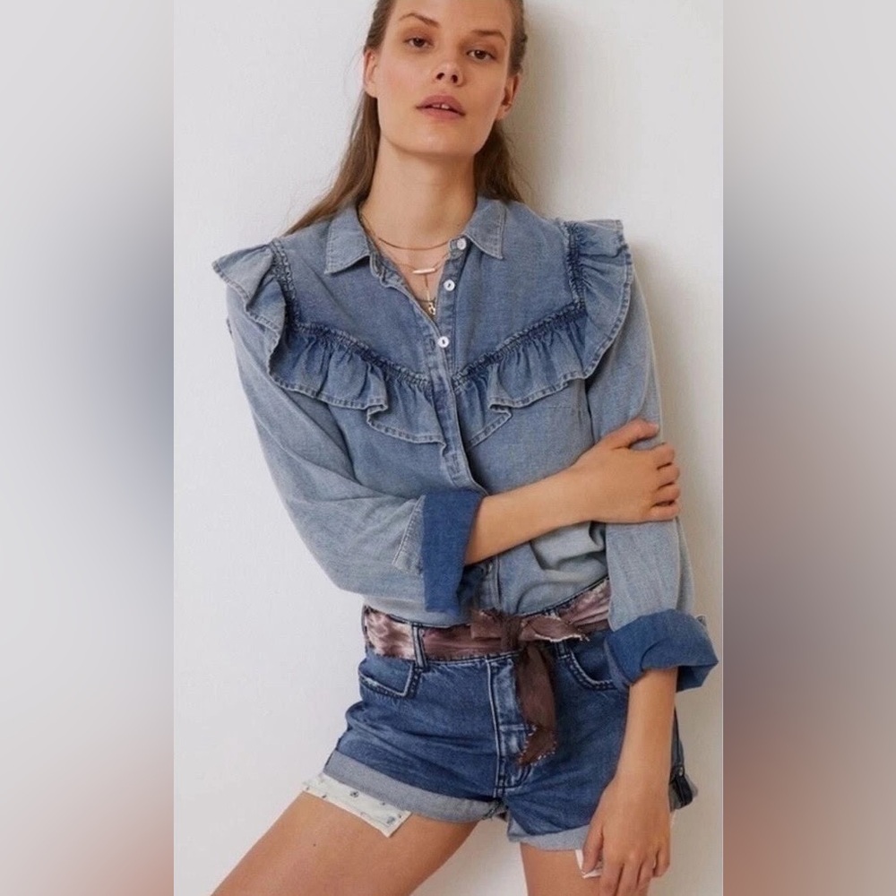 Pilcro The Relaxed Shortie Shorts